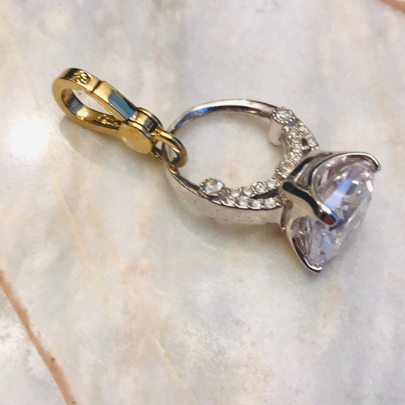 authentic rare luxury Juicy Couture engagement ring charm - Picture 3 of 17